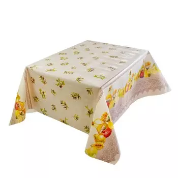 Клеёнка для стола Dasch «Полли» «Оливы», 140 см, рулон 20 п.м