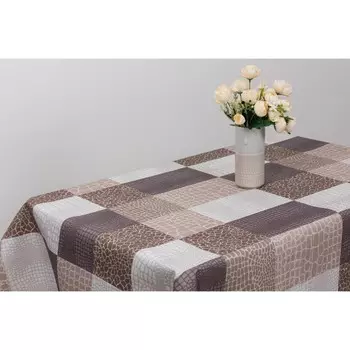 Клеёнка ESTELLA 140 см, рисунок питон, рулон 20 п.м.