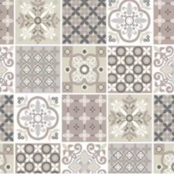 Клеёнка Future «Майолика», 140 см, цвет серый