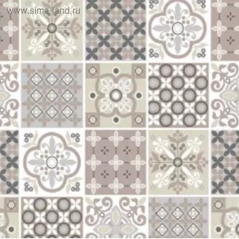 Клеёнка Future «Майолика», 140 см, цвет серый