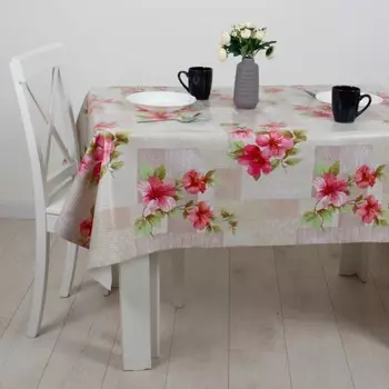 Клеёнка «Гибискус» Joy Home, 140 см, 20 м