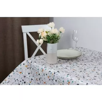 Клеёнка «ЛАРИО» «Ардуаз бежевый» 140 см, 20 п.м., DC61