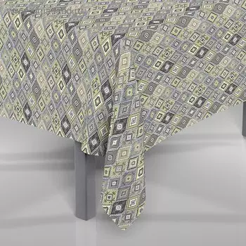 Клеёнка Lucia «Позитано», 140 см, рулон 20 пог. м, цвет зелёный