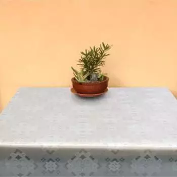 Клеёнка Meiwa 130 см, рулон 20 м, цвет белый