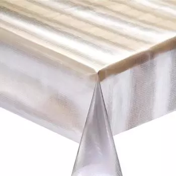 Клеёнка Meiwa 140 см, рулон 20 м, рисунок «Матрикс»