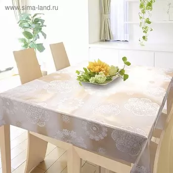 Клеёнка Meiwa, 140 см, рулон 20 пог. м, цвет бежевый