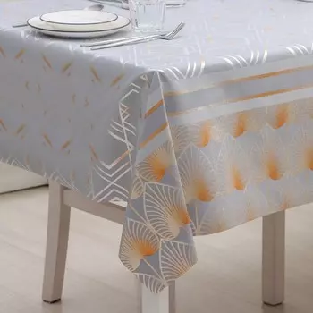 Клеёнка на стол «Роскошь», на тканевой основе, рулон 20 м, ширина 137 см