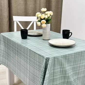 Клеёнка Полли, Joy Home, «Хюгге бирюза», 140 см