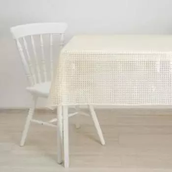 Клеёнка столовая ПВХ «Амбрела», ширина 137 см, рулон 20 метров