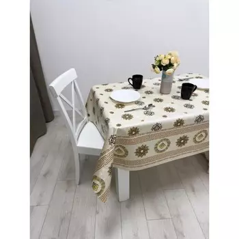 Клеёнка ПВХ на нетканой основе, 140 см, бронза, рулон 20 п.м.