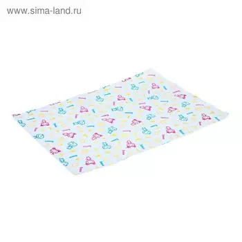 Клеёнка с ПВХ-покрытием, 48х68 см