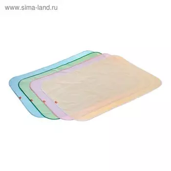 Клеёнка с ПВХ-покрытием, 68х100 см, в кроватку