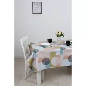 Клеёнка Sale&Pepe 140 см, рисунок фигуры, рулон 20 п.м.