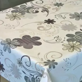 Клеёнка столовая Borsa Industrie Plastiche Sale & Pepe «Танец цветов», 140 см, рулон 20 пог. м