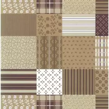 Клеёнка столовая Future «Этюд», 140 см, рулон 20 пог. м., цвет бежевый