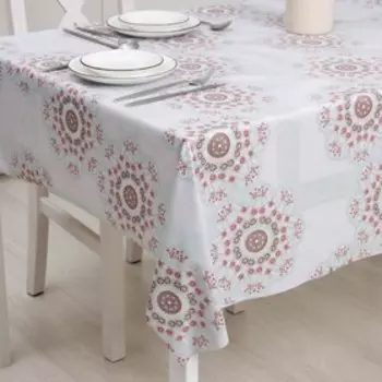 Клеёнка столовая на тканевой основе «Одуванчики», рулон 20 метров, ширина 137 см