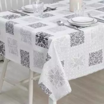 Клеёнка столовая «Вензеля», ширина 137 см, рулон 20 метров