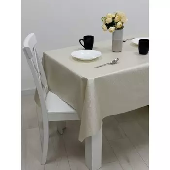 Клеёнка «Валентино, бежевый» Joy Home, 140 см, 20 м