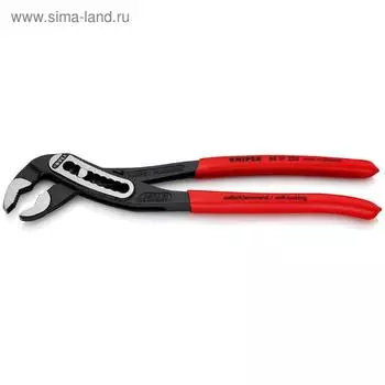 Клещи переставные KNIPEX KN-8801250, 250 мм, 2", под ключ 46 мм, пластиковые рукоятки