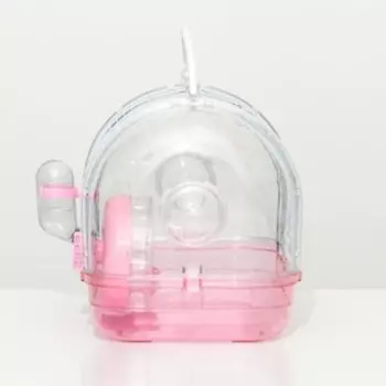 Клетка для грызунов с наполнением, 473038, см, розовая