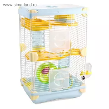 Клетка Triol "Парк приключений" для грызунов, микс цветов, 27,5*20,5*42,5 см