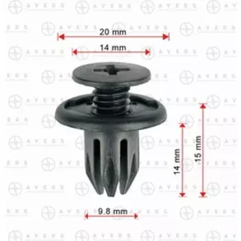 Клипса General Motors 94530623