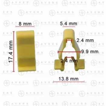 Клипса Honda 90601SMG003