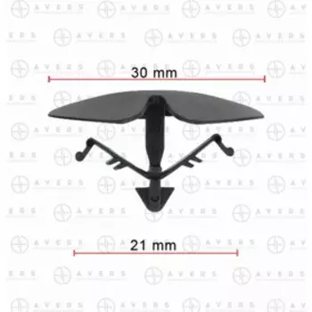 Клипса Honda 91501SWA003