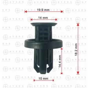 Клипса Honda 91505TM8003
