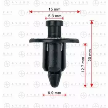 Клипса Hyundai / KIA 86155-2H100