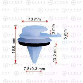 Клипса Land Rover IPN500050