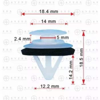 Клипса Mazda G18K51SJ3