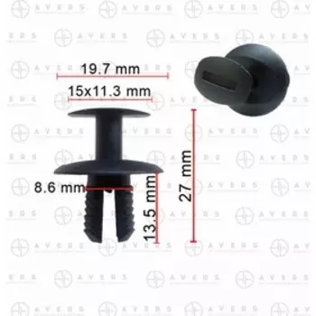 Клипса Mercedes A0009913940