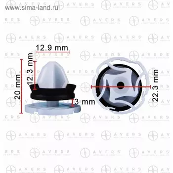 Клипса Peugeot / Citroen 9345ZN