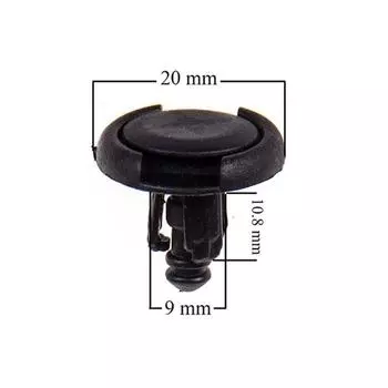 Клипса SKYWAY, HONDA, TOYOTA, SUZUKI, NISSAN 174, набор 25шт, S05601174