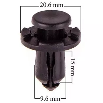 Клипса SKYWAY, SUBARU IMPREZA, LEGACY, FORESTER, IMPREZA 105, набор 25шт, S05601105
