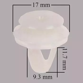 Клипса SKYWAY, TOYOTA 245, набор 25шт, S05601245