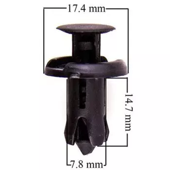 Клипса SKYWAY, универсальная 009, набор 25шт, S05601009