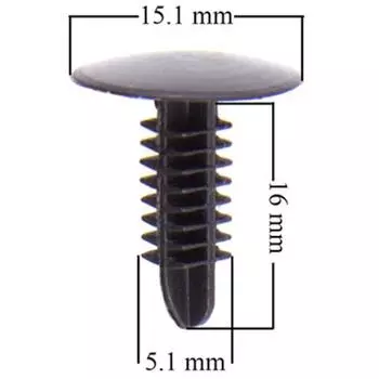 Клипса SKYWAY, универсальная 040, набор 25шт, S05601040
