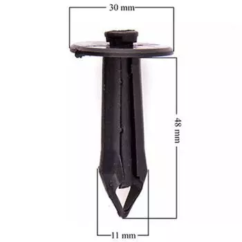 Клипса SKYWAY, универсальная 047, набор 25шт, S05601047