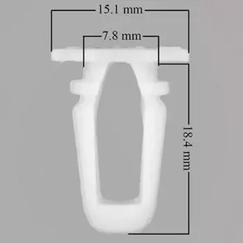 Клипса SKYWAY, универсальная 136, набор 50шт, S05601136