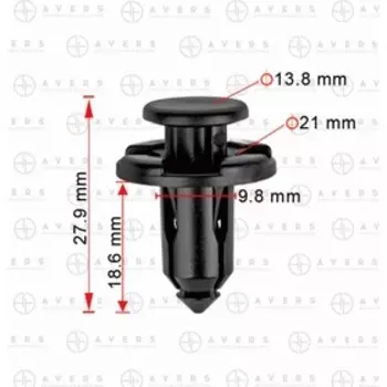 Клипса Subaru 909140007