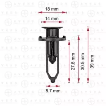 Клипса Toyota 5216116010
