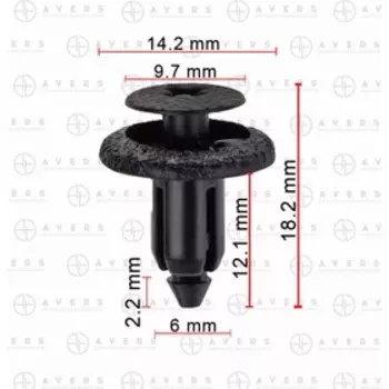 Клипса Toyota 5534647010