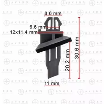 Клипса Toyota 7588360010