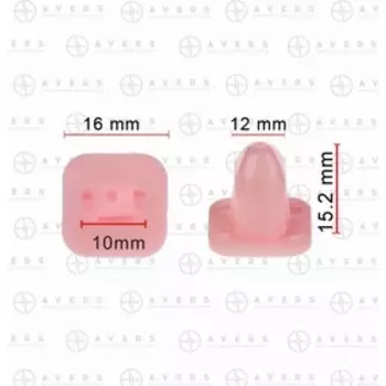 Клипса Toyota 7651960010