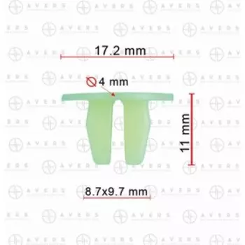 Клипса Toyota 9018906006