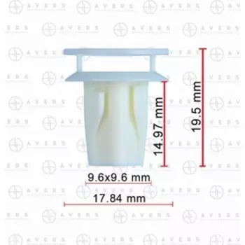 Клипса Toyota 9018906114