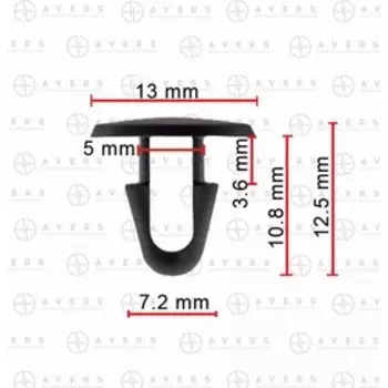 Клипса Toyota 9046708011