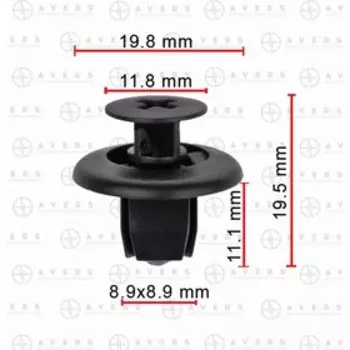 Клипса Toyota 9046709166